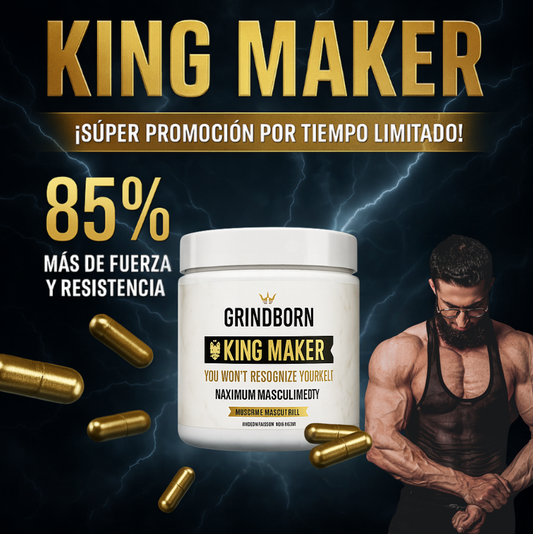 El poder se multiplica! Compra 1 King Maker y recibe 2 💪