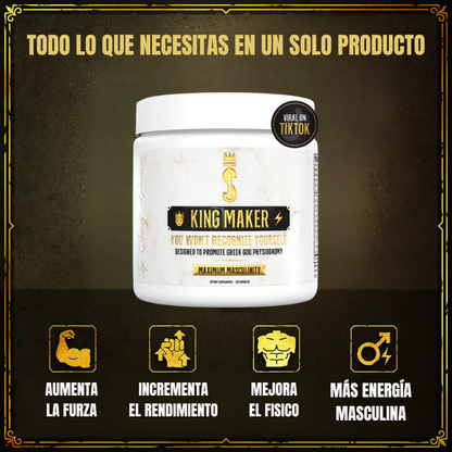 El poder se multiplica! Compra 1 King Maker y recibe 2 💪